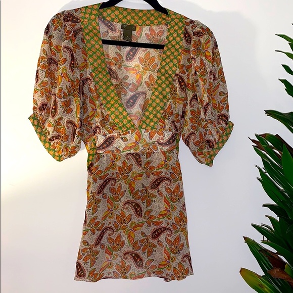 Fei sheer Boho top - Picture 1 of 6